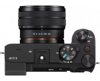 Бездзеркальний фотоапарат Sony Alpha A7C II kit (28-60mm) Black (ILCE7CM2LB)