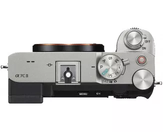 Бездзеркальний фотоапарат Sony Alpha A7C II kit (28-60mm) Silver (ILCE7CM2LS)