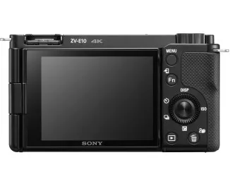 Беззеркальный фотоаппарат Sony ZV-E10 body Black (ILCZVE10B.CEC)