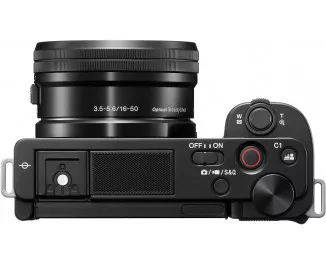 Беззеркальный фотоаппарат Sony ZV-E10 kit (16-50mm) Black (ILCZVE10LB.CEC)