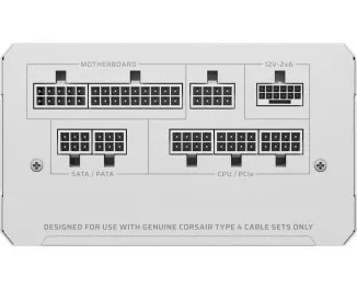 Блок живлення 1000W Corsair RM1000e ATX 3.1 White (CP-9020294-EU)