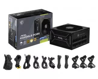 Блок питания 1000W MSI MAG A1000GLS PCIE5