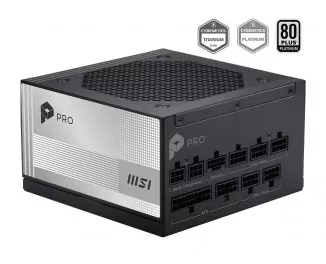 Блок живлення 1000W MSI PRO A1000PL PCIE5