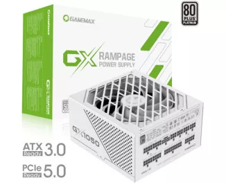 Блок живлення 1050W GameMax (GX-1050 PRO WT (ATX3.0 PCIe5.0)