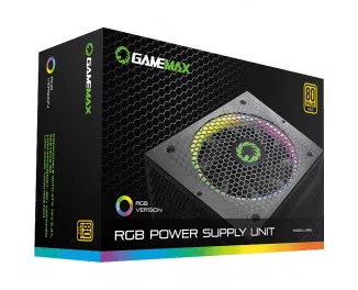 Блок питания 1050W GameMax RGB1050 PRO Black