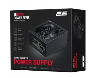 Блок живлення 600W 2E Basic Power (2E-BP600-120APFC)