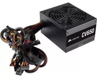 Блок питания 650W Corsair CV650 (CP-9020236-EU) , 100-240V, 650W, Bronze