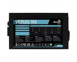 Блок питания 700W AeroCool VX Plus Stealth 700 (ACPN-VS70AEY.12)