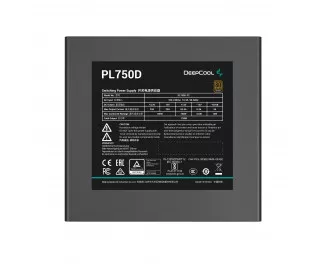 Блок питания 750W DeepCool PL750D (R-PL750D-FC0B-EU-V2)