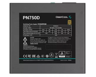 Блок питания 750W DeepCool PN750D (R-PN750D-FC0B-EU)