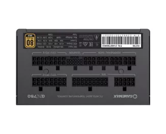 Блок питания 750W GameMax GX-750 PRO BK (ATX3.0 PCIe5.0)