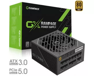 Блок питания 750W GameMax GX-750 PRO BK (ATX3.0 PCIe5.0)