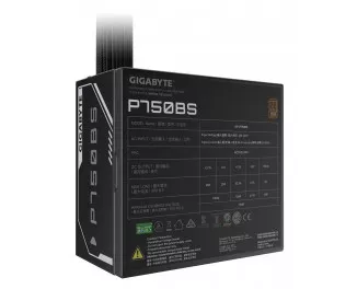 Блок живлення 750W Gigabyte P750BS (GP-P750BS)