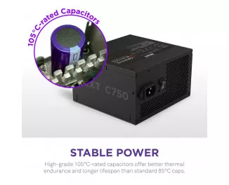 Блок питания 750W NZXT C750 Bronze (PA-7B3BB-EU)