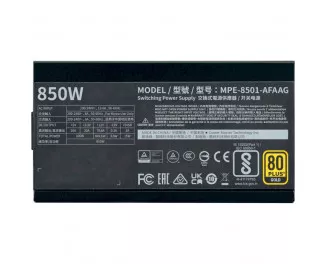 Блок живлення 850W CoolerMaster MWE GOLD 850 V2 (MPE-8501-AFAAG-3EEU)