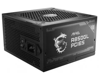 Блок живлення 850W MSI (MAG A850GL PCIE5)