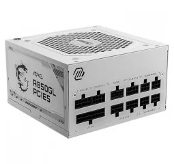 Блок питания 850W MSI (MAG A850GL PCIE5 WHITE)
