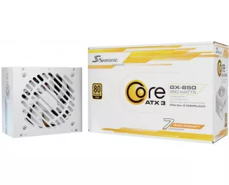 Блок питания 850W Seasonic CORE GX-850-ATX31 WHITE