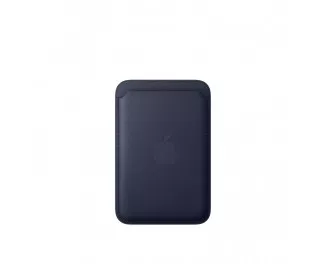 Чехол-бумажник Apple iPhone FineWoven Wallet with MagSafe - Navy (MKV64)