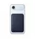 Чехол-бумажник Apple iPhone FineWoven Wallet with MagSafe - Navy (MKV64)