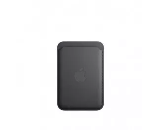 Чехол-бумажник Apple iPhone FineWoven Wallet with MagSafe Black (MT2N3)