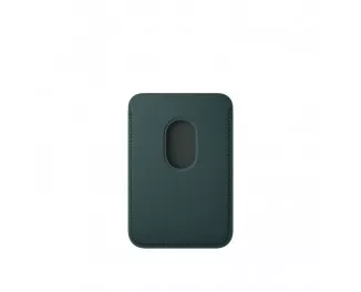 Чехол-бумажник Apple iPhone FineWoven Wallet with MagSafe Dark Green (MA6Y4)