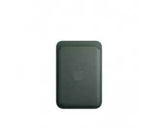 Чехол-бумажник Apple iPhone FineWoven Wallet with MagSafe Evergreen (MT273)