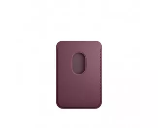 Чехол-бумажник Apple iPhone FineWoven Wallet with MagSafe Mulberry (MT253)