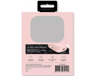 Чехол для AirPods Pro 2  AMAZINGThing Smoothie Case Pink (APRO2SMOPN)
