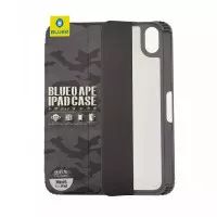 Чехол для Apple iPad mini 2021  Blueo APE Case with Leather Sheath Camo Gray