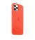 Чохол для Apple iPhone 12 / 12 Pro Silicone Case with MagSafe and Splash Screen Electric Orange