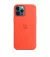 Чохол для Apple iPhone 12 / 12 Pro Silicone Case with MagSafe and Splash Screen Electric Orange