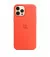 Чохол для Apple iPhone 12 / 12 Pro Silicone Case with MagSafe and Splash Screen Electric Orange