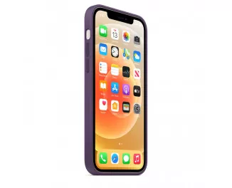 Чехол для Apple iPhone 12 Pro Max  Apple Silicone Case with MagSafe Amethyst (MK083)