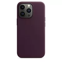 Чохол для Apple iPhone 13 Pro Apple Leather Case with MagSafe Dark Cherry (MM1A3)