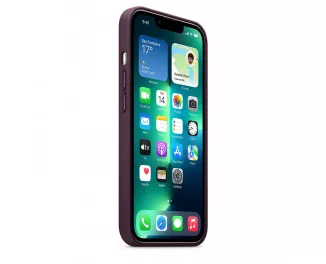 Чехол для Apple iPhone 13 Pro  Apple Leather Case with MagSafe Dark Cherry (MM1A3)