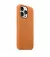 Чехол для Apple iPhone 13 Pro  Apple Leather Case with MagSafe Golden Brown (MM193)