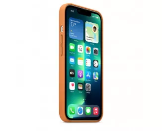 Чехол для Apple iPhone 13 Pro  Apple Leather Case with MagSafe Golden Brown (MM193)