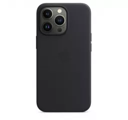 Чехол для Apple iPhone 13 Pro  Apple Leather Case with MagSafe Midnight (MM1H3)