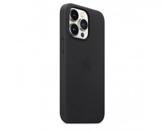 Чехол для Apple iPhone 13 Pro  Apple Leather Case with MagSafe Midnight (MM1H3)