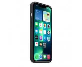 Чехол для Apple iPhone 13 Pro  Apple Leather Case with MagSafe Midnight (MM1H3)