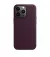 Чехол для Apple iPhone 13 Pro Max  Apple Leather Case with MagSafe Dark Cherry (MM1M3)