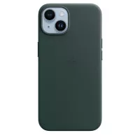 Чохол для Apple iPhone 14  Apple Leather Case with MagSafe Forest Green (MPP53)