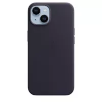 Чохол для Apple iPhone 14  Apple Leather Case with MagSafe Ink (MPP63)