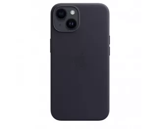 Чехол для Apple iPhone 14  Apple Leather Case with MagSafe Ink (MPP63)