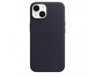 Чехол для Apple iPhone 14  Apple Leather Case with MagSafe Ink (MPP63)