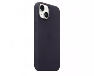 Чехол для Apple iPhone 14  Apple Leather Case with MagSafe Ink (MPP63)