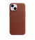 Чохол для Apple iPhone 14  Apple Leather Case with MagSafe Umber (MPP73)