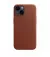 Чохол для Apple iPhone 14  Apple Leather Case with MagSafe Umber (MPP73)