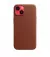 Чохол для Apple iPhone 14  Apple Leather Case with MagSafe Umber (MPP73)